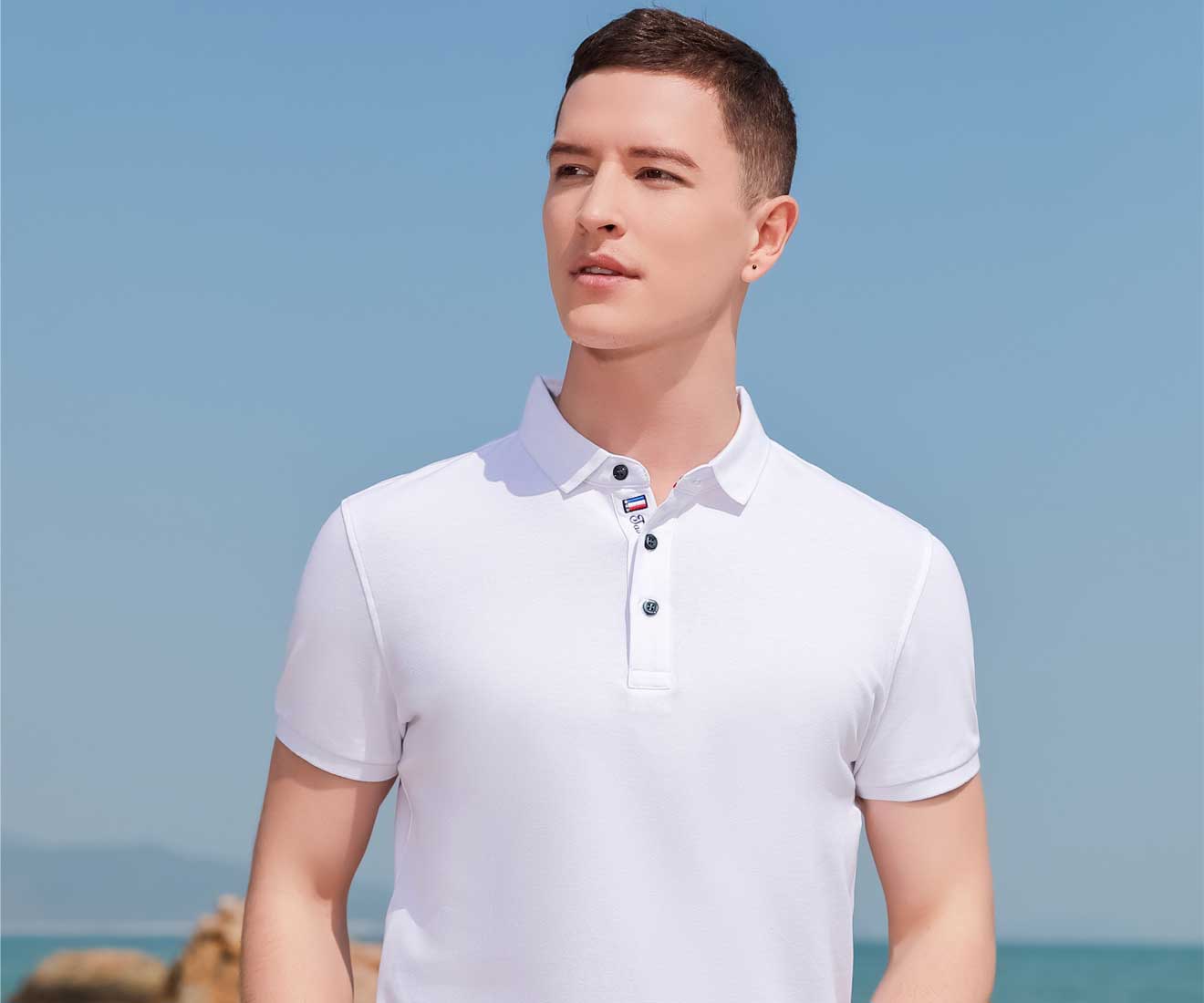 organic polo shirt